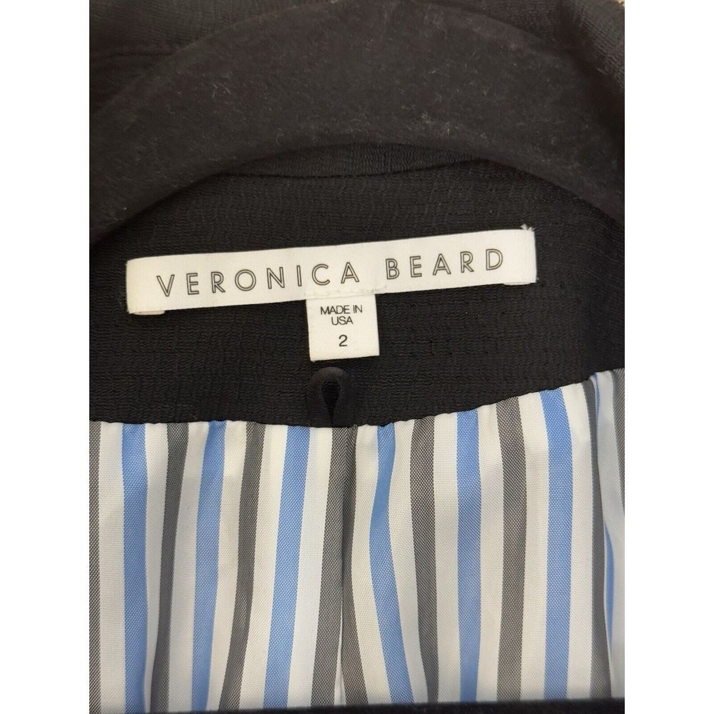 Veronica Beard | Bentley Dickey Jacket | Black Sz. 2 - Picture 9 of 13